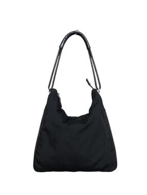 Gucci Nylon & Leather Shoulder Bag